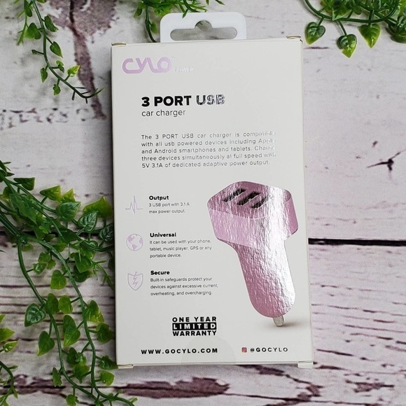 Cylo/Primo Phone Accessory Bundle Pink Rose Gold - Picture 3 of 6